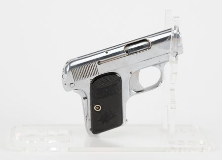 Lot #8120 Bonnie Parker's Colt .25 Model 1908 Vest Pocket Pistol, Recovered from Her Purse at the Scene of Her Death - Image 2