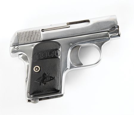 Lot #8120 Bonnie Parker's Colt .25 Model 1908 Vest Pocket Pistol, Recovered from Her Purse at the Scene of Her Death - Image 6