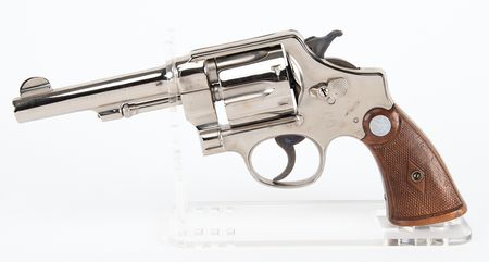 Lot #8119 Bonnie Parker and Clyde Barrow's Smith & Wesson Hand Ejector 2nd Model Revolver - Recovered from the 'Death Car' - Image 1