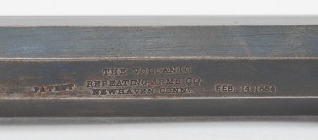 Lot #8012 Volcanic Restored Brass Frame Pistol with Ivory Grips - Image 6