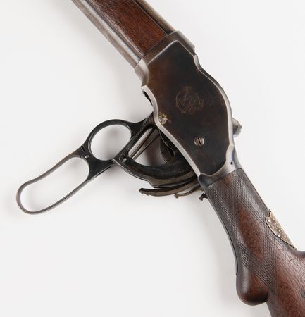 Lot #8026 Winchester Model 1901 10-Gauge Shotgun (Wells Fargo Tribute) - Image 13