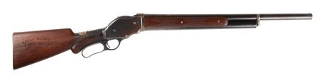 Lot #8026 Winchester Model 1901 10-Gauge Shotgun (Wells Fargo Tribute) - Image 2