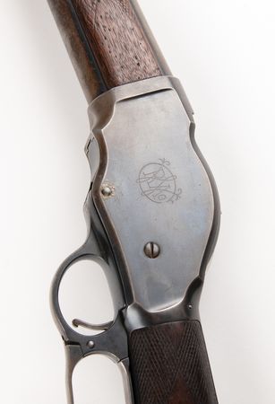 Lot #8026 Winchester Model 1901 10-Gauge Shotgun (Wells Fargo Tribute) - Image 4