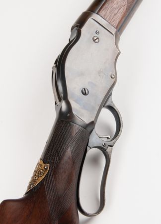 Lot #8026 Winchester Model 1901 10-Gauge Shotgun (Wells Fargo Tribute) - Image 5