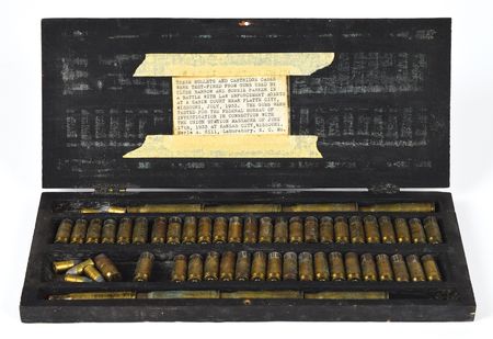 Lot #8117 Bonnie Parker and Clyde Barrow Forensic Ballistics Investigation Bullets - Image 1