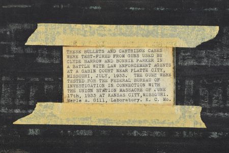 Lot #8117 Bonnie Parker and Clyde Barrow Forensic Ballistics Investigation Bullets - Image 2