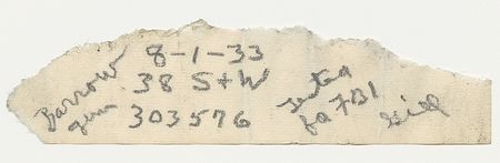 Lot #8117 Bonnie Parker and Clyde Barrow Forensic Ballistics Investigation Bullets - Image 9