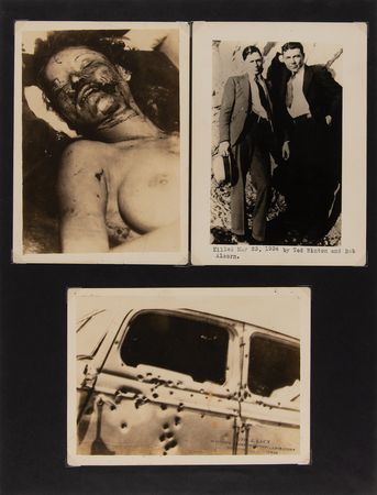 Lot #8121 Bonnie Parker and Clyde Barrow Original Vintage Photograph (27) and Bullet (5) Archive - Image 11