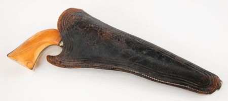 Lot #8010 Factory-Engraved Presentation Colt 1851 Navy Revolver Given by Samuel Colt to Legendary Texas Ranger John Coffee Hays, Serial No. 98229 - Image 14