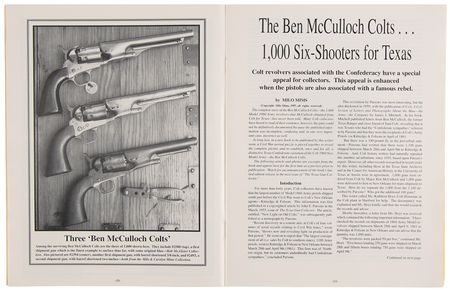 Lot #8028 Colt Model 1860 Army Revolver?Finest Known McCulloch Colt, Accompanied by Contract Amendment Executed by Ben McCulloch and Sam Colt for 1,000 Colt 1860 Army Revolvers for Texas, and Follow-up Letter from McCulloch to Colt - Image 16
