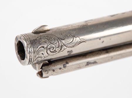 Lot #8008 ?Defender of Texas? Samuel Colt?s Presentation Dragoon Revolver to Texas Ranger John Coffee Hays, Engraved by Louis D. Nimschke, his earliest known work, Serial No. 9343 - Image 15