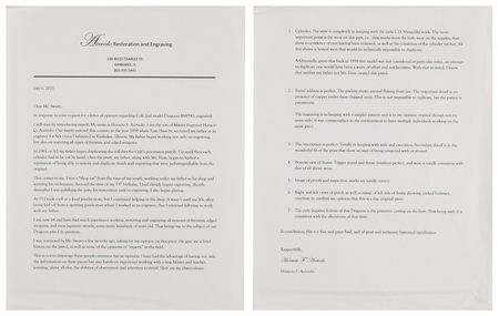 Lot #8008 ?Defender of Texas? Samuel Colt?s Presentation Dragoon Revolver to Texas Ranger John Coffee Hays, Engraved by Louis D. Nimschke, his earliest known work, Serial No. 9343 - Image 16