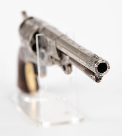 Lot #8008 ?Defender of Texas? Samuel Colt?s Presentation Dragoon Revolver to Texas Ranger John Coffee Hays, Engraved by Louis D. Nimschke, his earliest known work, Serial No. 9343 - Image 3