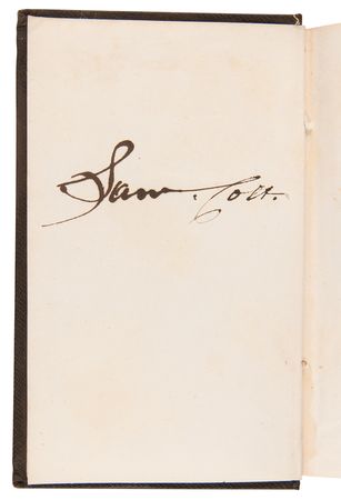 Lot #8030 Samuel Colt's Twice-Signed Copy of Regulations for the Army of the United States, 1861 - Image 2