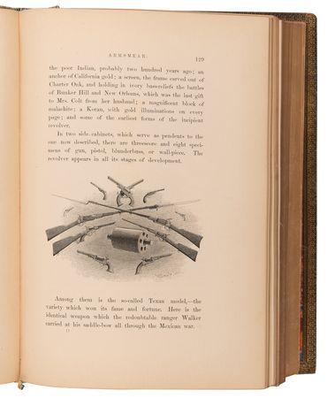 Lot #8031 [Samuel Colt] Armsmear: The Home, the Arm, and the Armory of Samuel Colt: A Memorial - Rare First Edition Book (1866) - Image 11