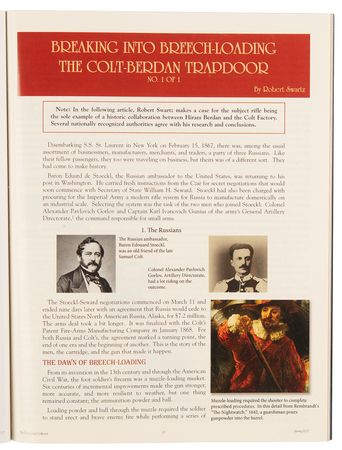 Lot #8016 Hiram Berdan Autograph Letter Signed on “the Bolt Gun” — Pushing for His Type 3 Trapdoor Design Amidst the Breechloading Arms Race - Image 3