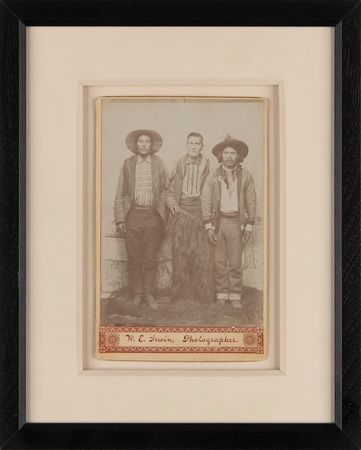 Lot #8052 Isaac C. Parker Document Signed - Oath of Office Approved by 'The Hanging Judge' Including CDV of Cherokee Gunmen - Image 5