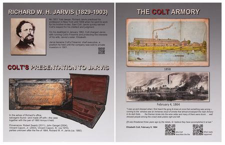 Lot #8034 Colt Armory Double 1860 Army Presentation Case - A Charred Relic Salvaged from the Office of Vice President Richard Jarvis, Presented to Him by Company Founder Samuel Colt - Image 9