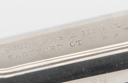 Lot #8037 Colt Model 1877 Lightning Revolver - From the Collection of Colt President Richard Jarvis - Image 8