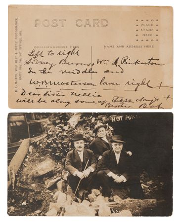 Lot #8059 Bat Masterson Twice-Signed Photograph - 