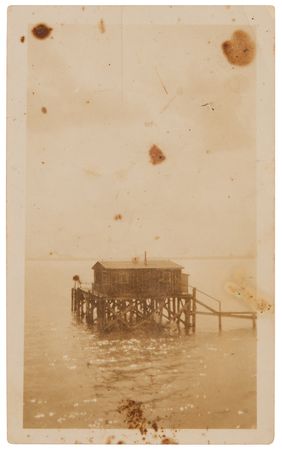 Lot #8118 Clyde Barrow Autograph Letter Signed to His Brother on 'Hideout' Candid: 