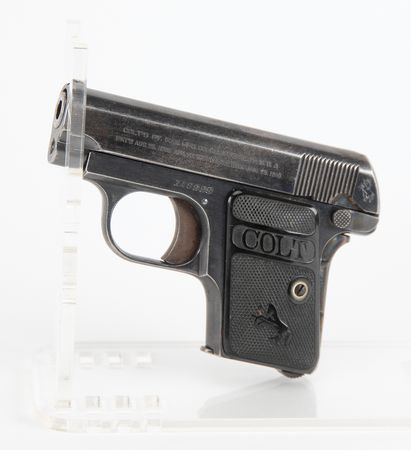 Lot #8101 Al Capone's Colt .25 Model 1908 Vest Pocket Pistol, Presented to a Chicago Bootlegger - Image 1