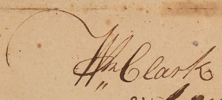 Lot #8064 William Clark Document Signed, Attesting to Indian Chief Tar-Ton-Kah-Ha's Peaceful Intentions - One Year the Famous 'Lewis & Clark Expedition' - Image 2