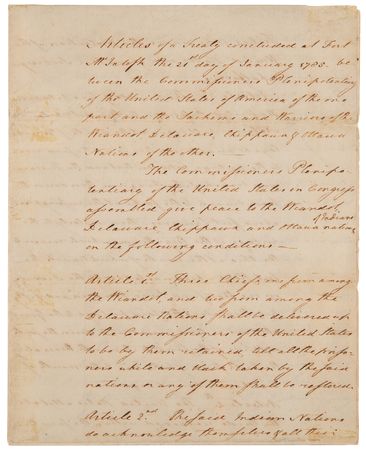 Lot #8063 Charles Thomson Autograph Document