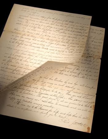 Lot #8067 Red Jacket Dictated Letter on Problems