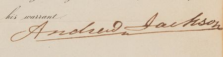 Lot #8068 Andrew Jackson Document Signed as President, Proclaiming Treaties with the Menominee, Sauk and Foxes, Otoes, Missouris, Omahas, and Sioux - Image 3