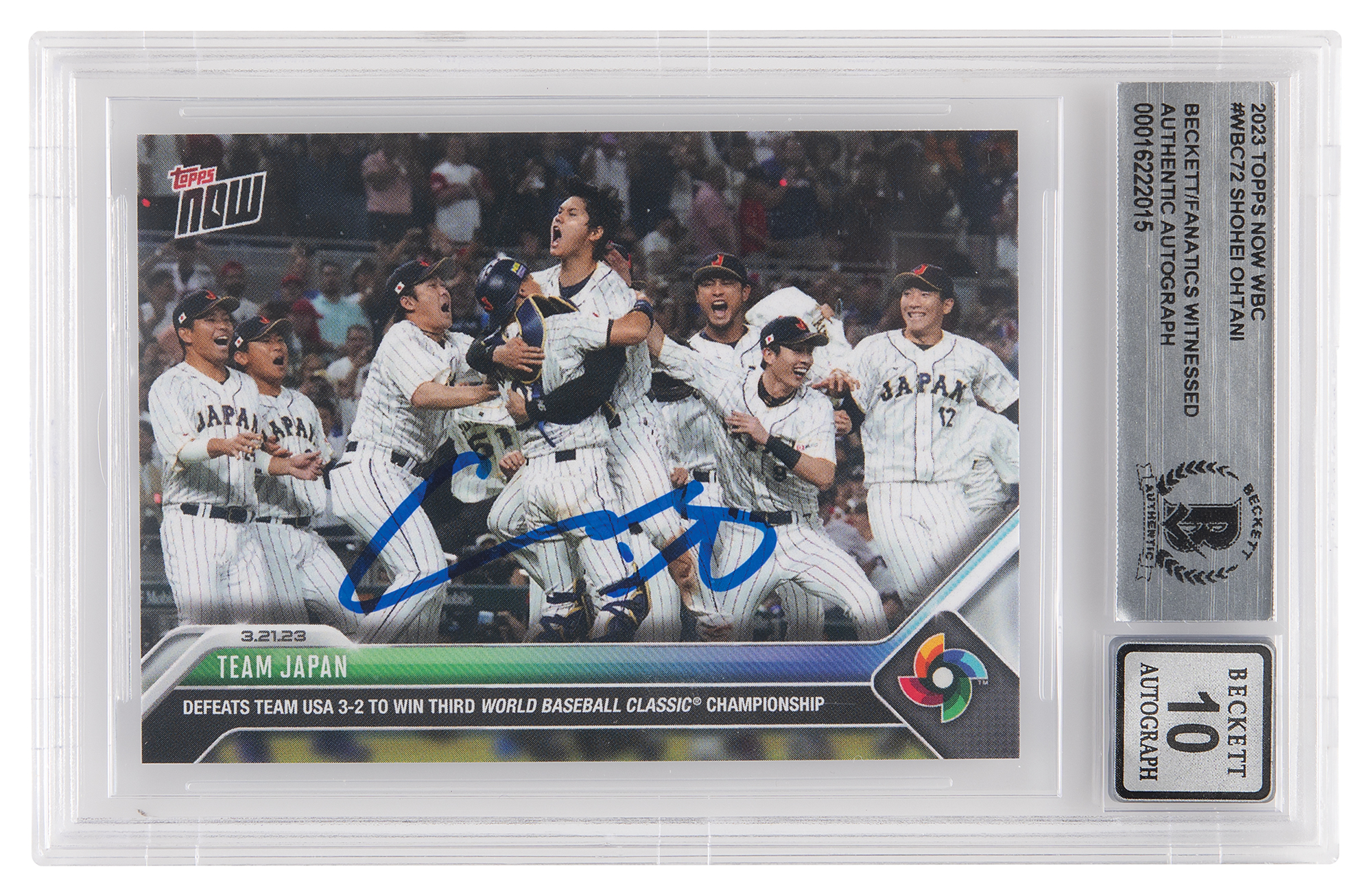 KA#F SHOHEI OHTANI Topps Now WBC 3種セット Shohei Ohtani 2023 Topps Now #WBC-73 World Baseball Classic