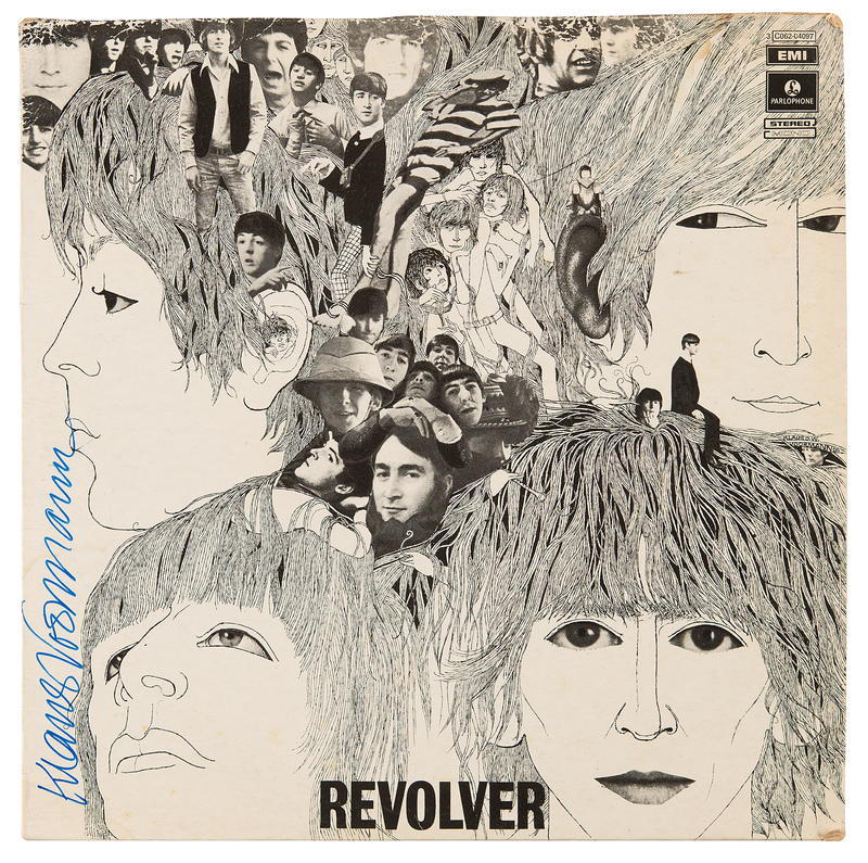 Lot 544 Beatles: Klaus Voormann Signed Album - Revolver