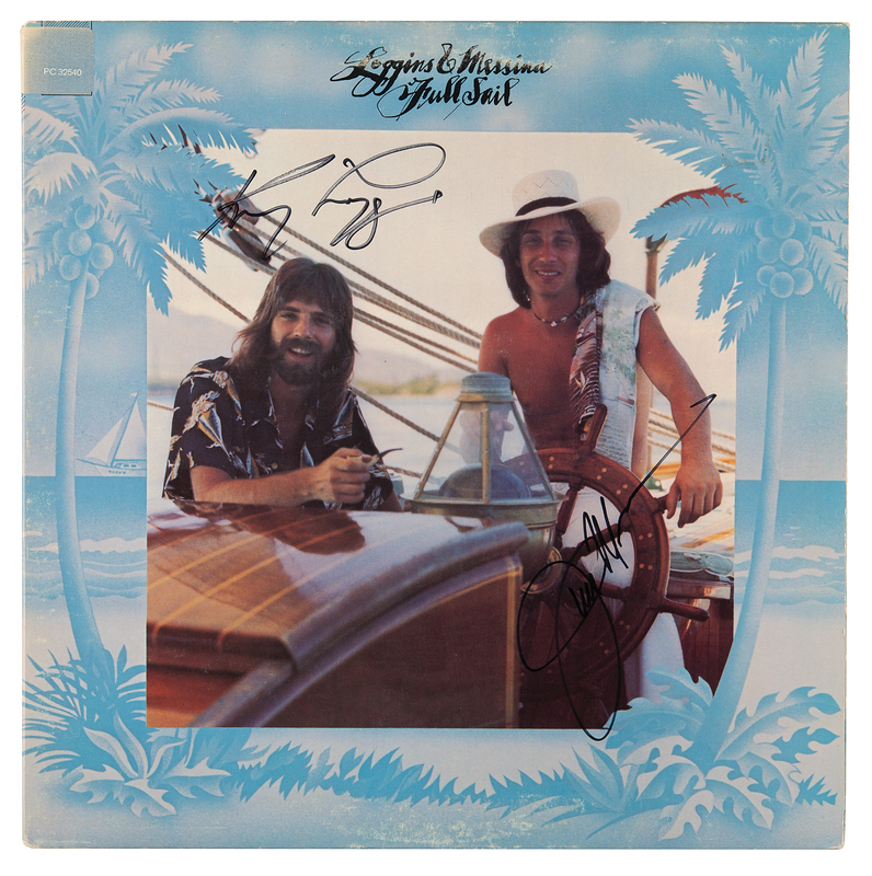 Lot 585 Loggins and Messina Signed Album - Full Sail