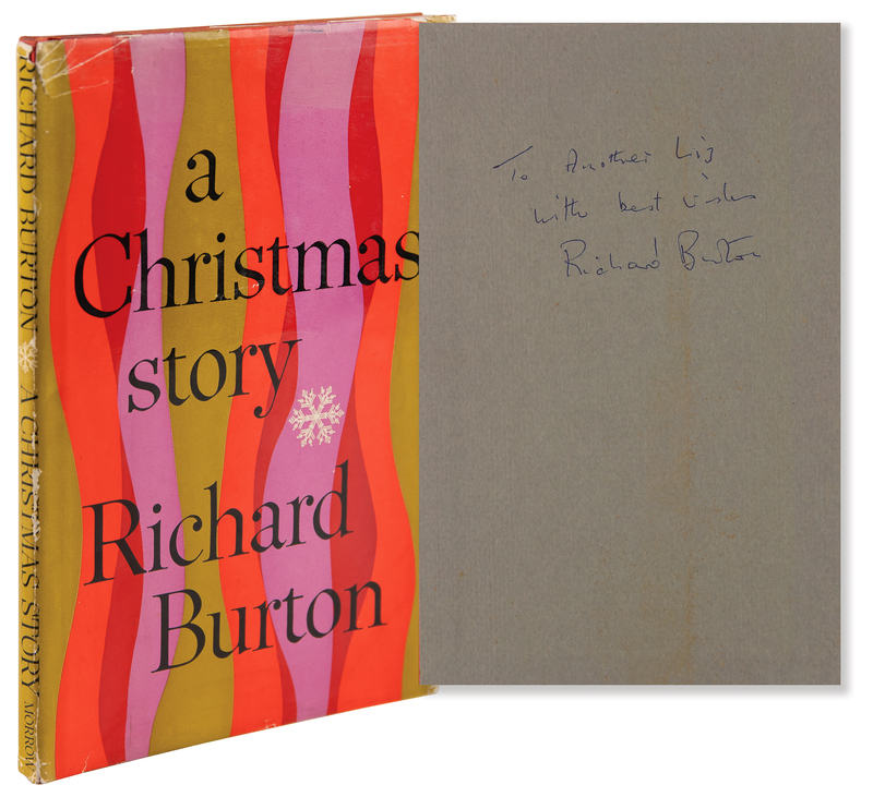 Lot 668 Richard Burton Signed Book - A Christmas Story