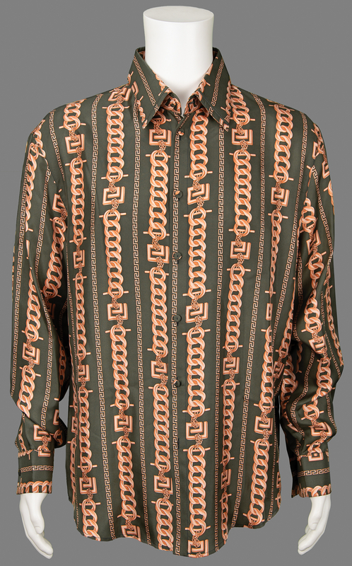 Lot 577 Elton John's Personally-Owned and -Worn Versace Shirt