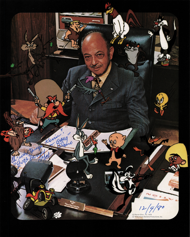 Lot 454 Mel Blanc Signed Photograph