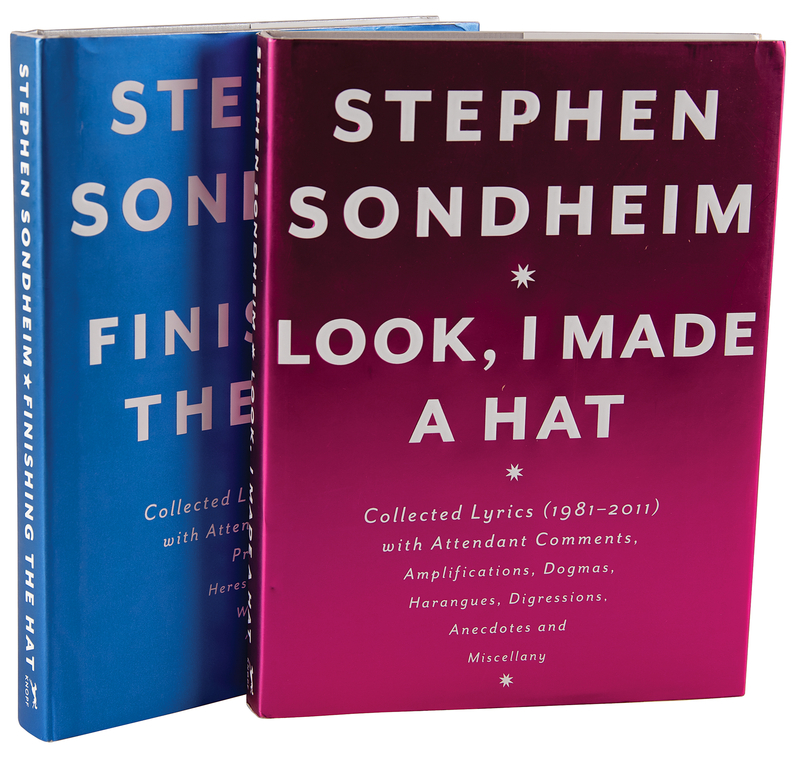 Lot 530 Stephen Sondheim (2) Signed Books