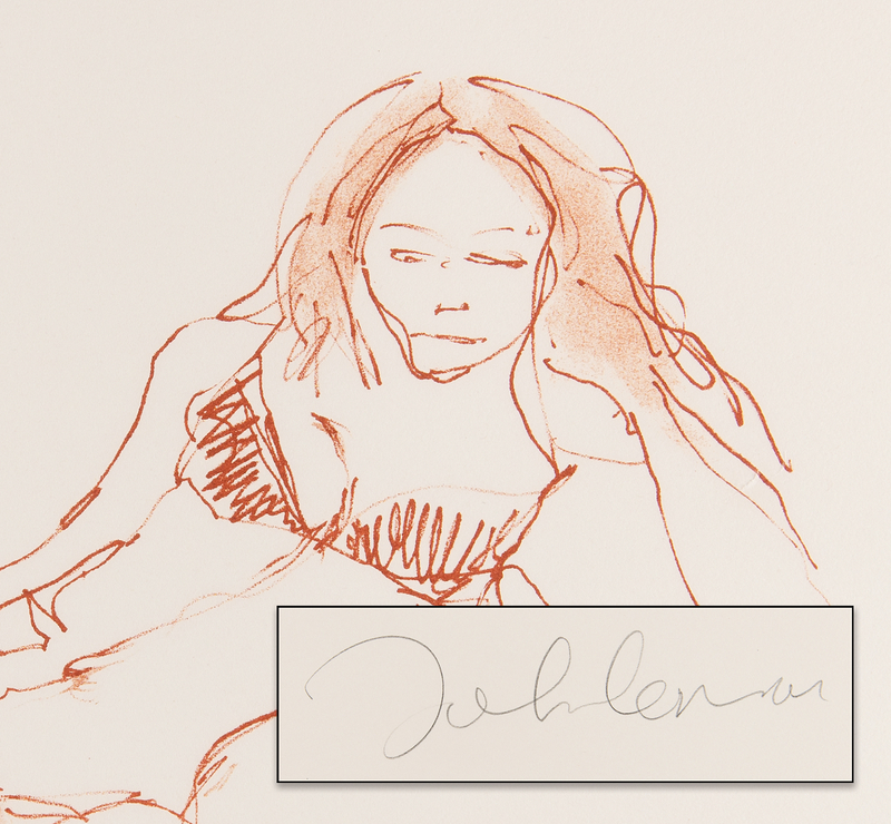 Lot 494 Beatles: John Lennon Signed 'Bag One' Lithograph (Ltd. Ed. #257/300)