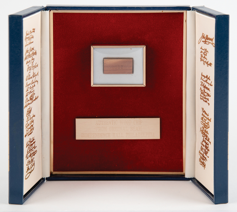 Lot 220 Independence Hall Wood Relic - Limited Edition