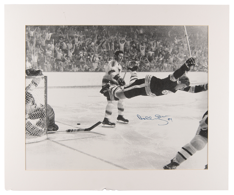 Lot 815 Bobby Orr Oversized Signed Photograph