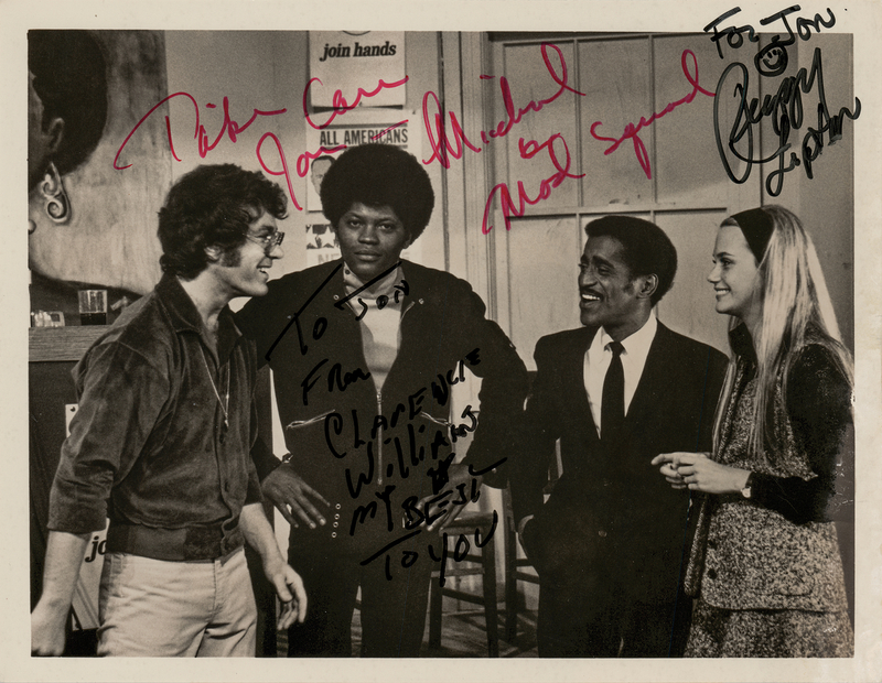 Lot 721 The Mod Squad Signed Photograph