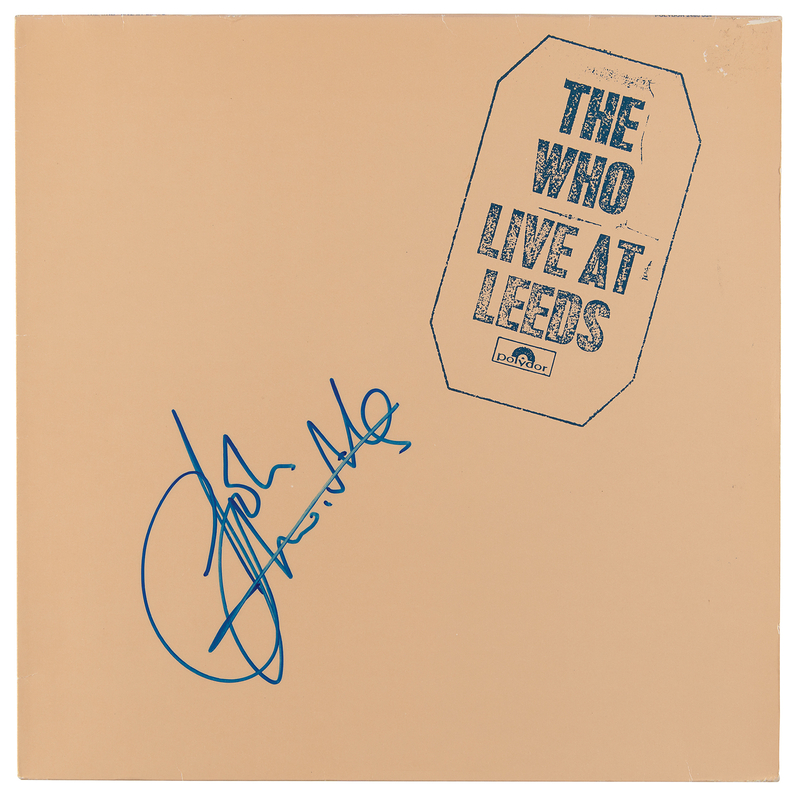 Lot 620 The Who: John Entwistle Signed Album - Live at Leeds