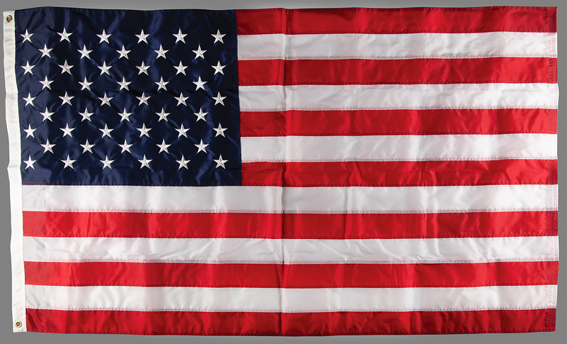 Lot 122 Donald Trump 2025 U.S. Capitol-Flown Inauguration Flag (5´ x 3´)