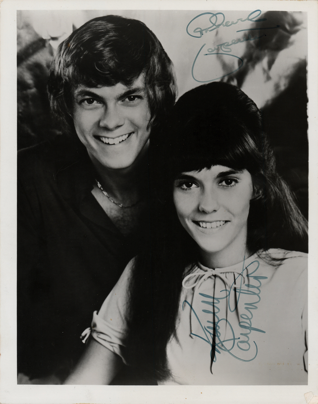 Lot 625 The Carpenters Signed Photograph