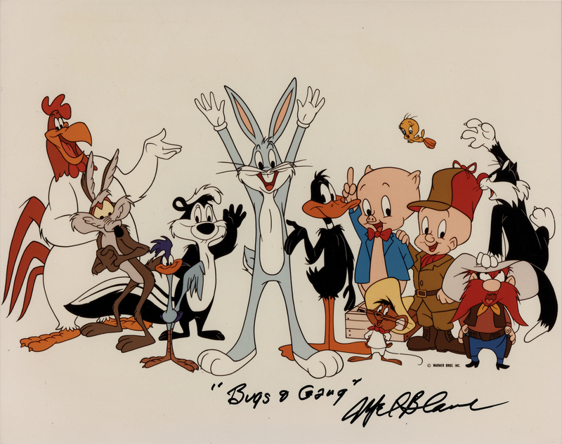 Lot 453 Mel Blanc Signed Photograph