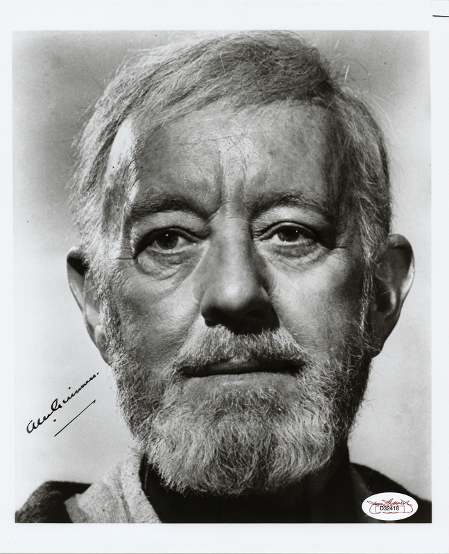 Lot 748 Star Wars: Alec Guinness Signed Photograph as Obi-Wan Kenobi