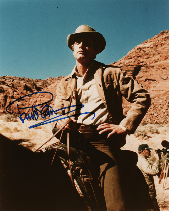 Lot 726 Paul Newman Signed Photograph