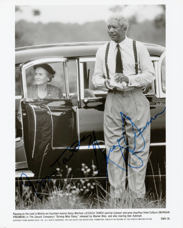 Lot 684 Morgan Freeman and Jessica Tandy Signed Photograph