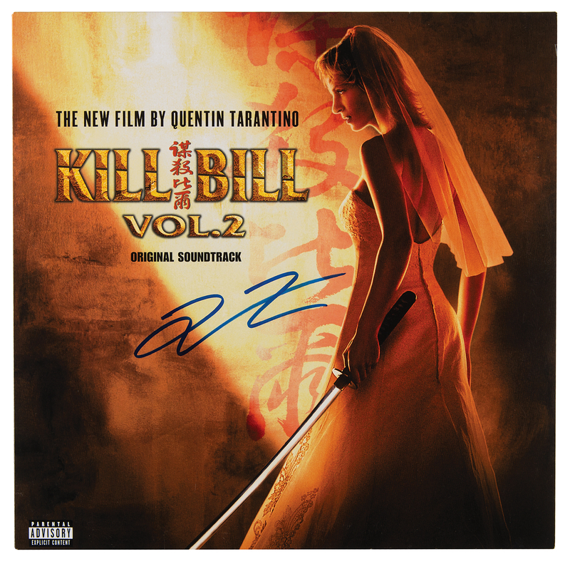 Lot 754 Quentin Tarantino Signed Soundtrack Album - Kill Bill: Volume 2