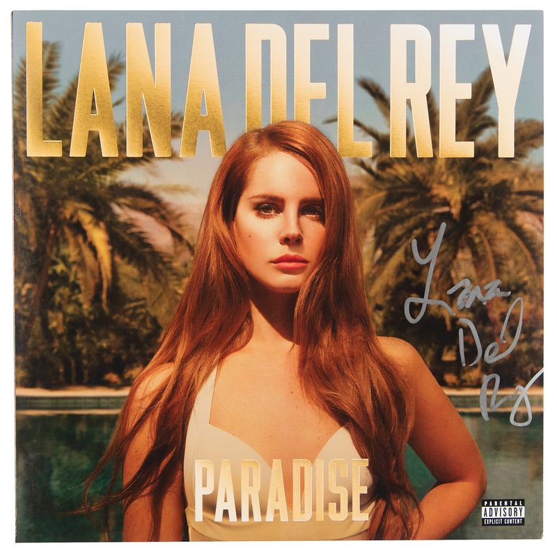 Lot 627 Lana Del Rey Signed Album - Paradise